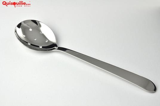 cucchiaione forato cm 28,5x7, in acciaio inox 18/12 - SVANERA - Idee regalo  | IBS