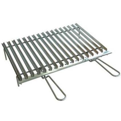 Ompagrill Griglia Acciaio Per Barbecue Dimensioni 80x45 Cm