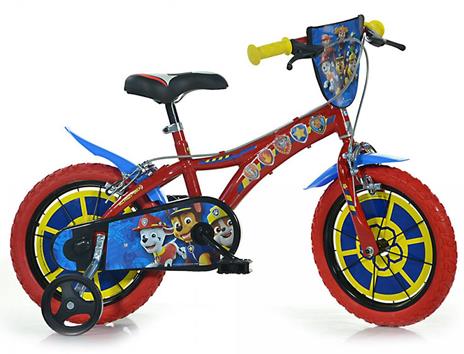 Bicicletta paw patrol ruota 14 new - 2