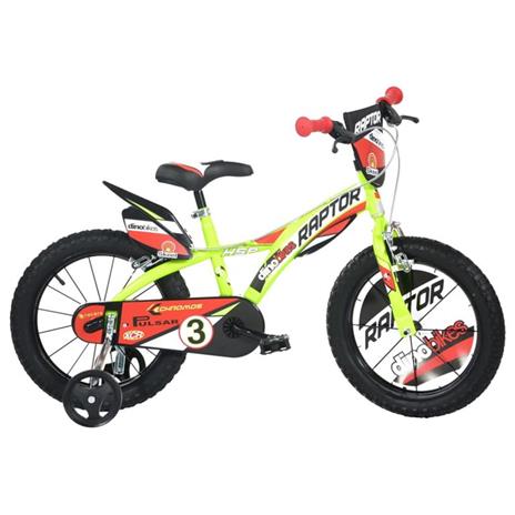 Bici per Bambini 4-7 Anni Bicicletta 16 Pollici Raptor - 2