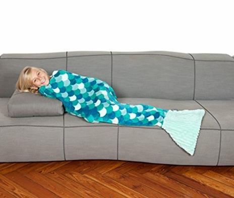 Coperta Kanguru Sirena Kids. Turchese - 3