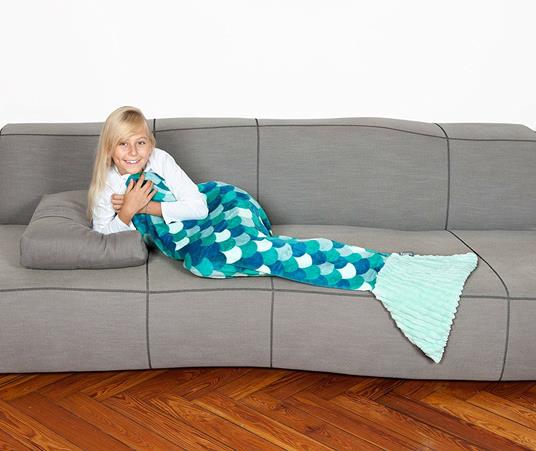 Coperta Kanguru Sirena Kids. Turchese - Kanguru - Idee regalo | IBS