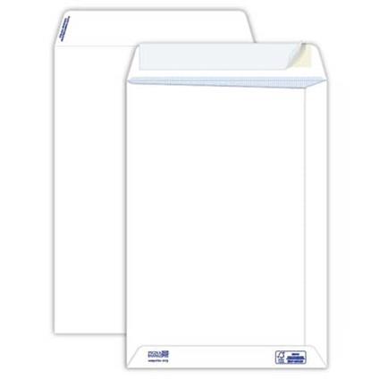 Buste a sacco Pigna Envelopes Competitor Strip 100 g/mÂ² 230×330 mm bianco Conf. da 500 buste – 0029534