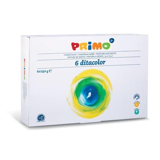 Primo 222TD6G pittura lavabili Nero Blu Verde Rosso Bianco Giallo