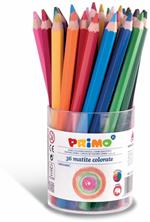 Pastelli Primo Esagonali Jumbo Pz.36 In 12 Colore Base