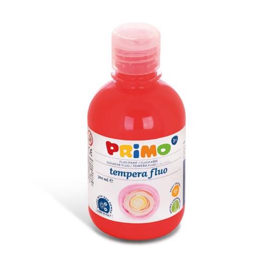 Tempera Fluo Morocolor 300 ml Rosso