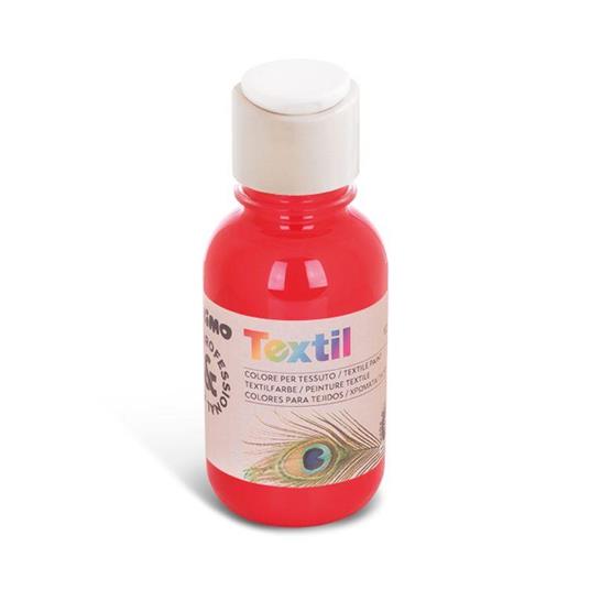 Colore Per Tessuti, Rosso, 50 ml, 1 Bott.