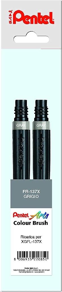 Refill Pentel Color Brush Set 2 Pezzi Grigio