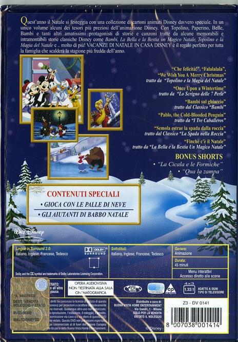 Vacanze di Natale in casa Disney (DVD) - DVD - Film Animazione | IBS