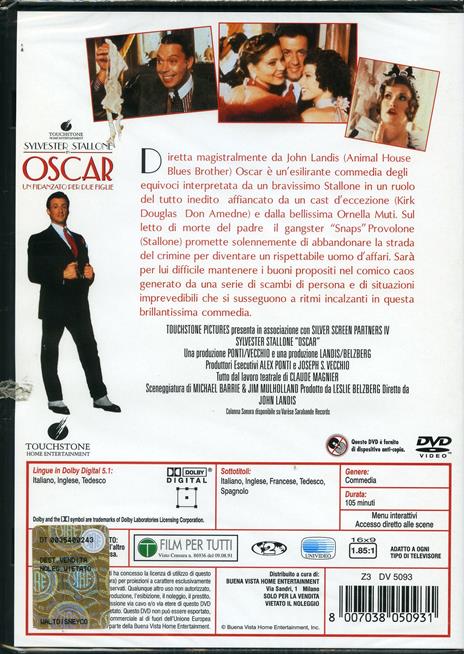 Oscar. Un fidanzato per due figlie<span>.</span> Special Edition di John Landis - DVD - 2