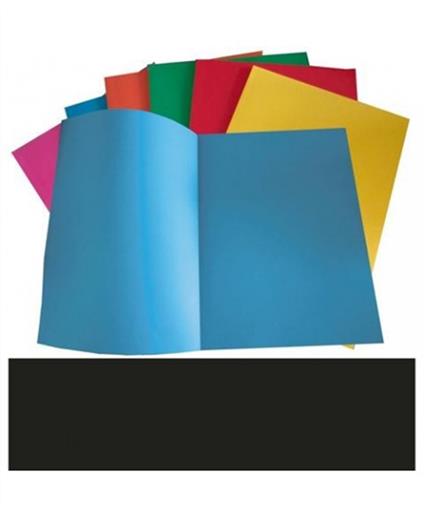 Favini Confezione Pz 50 Cartellina Semplice 25x34cm 200gr Luce Nero