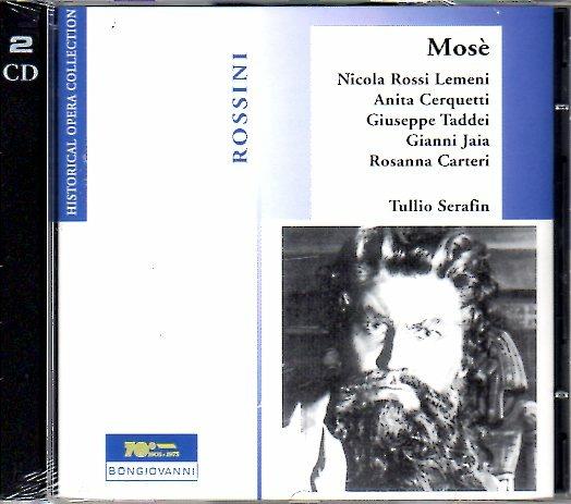 Mosè - CD Audio di Gioachino Rossini,Tullio Serafin,Giuseppe Taddei,Nicola Rossi-Lemeni,Anita Cerquetti