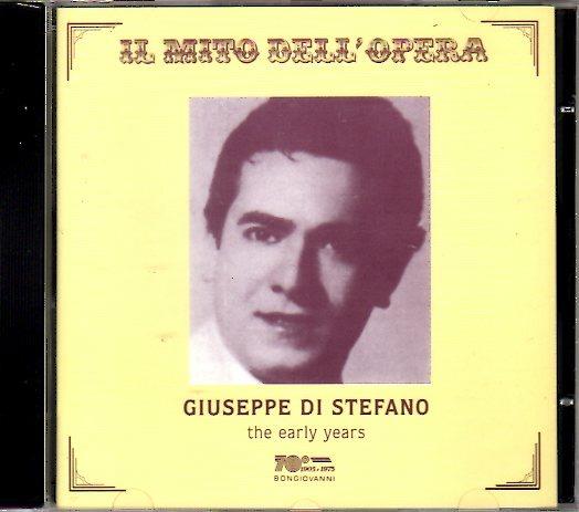 Gli esordi - CD Audio di Giuseppe Di Stefano