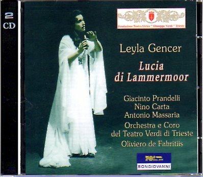 Lucia di Lammermoor - CD Audio di Gaetano Donizetti