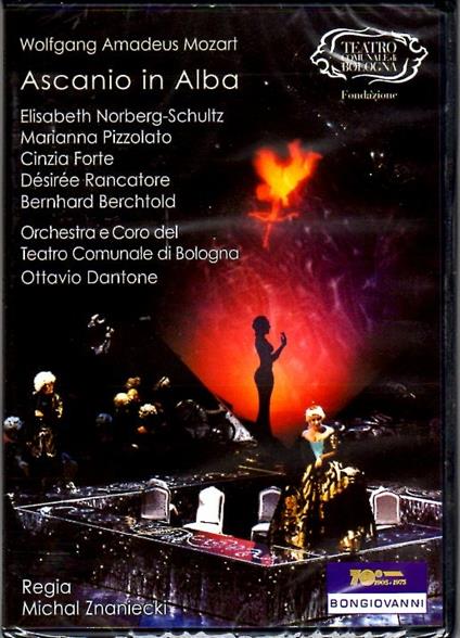 Wolfgang Amadeus Mozart. Ascanio in Alba (DVD) - DVD di Wolfgang Amadeus Mozart,Ottavio Dantone