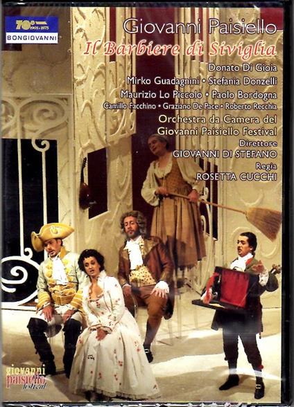 Giovanni Paisiello. Il barbiere di Siviglia (DVD) - DVD di Giovanni Paisiello,Giovanni Di Stefano