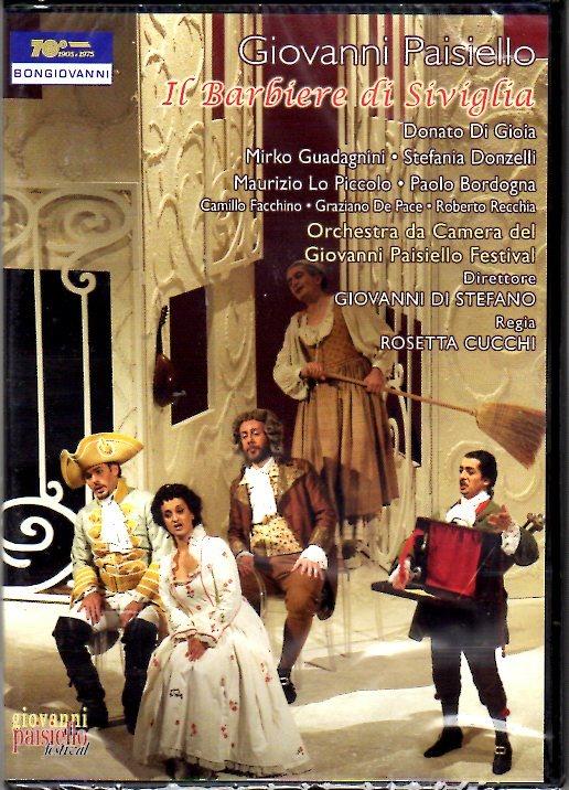 Giovanni Paisiello. Il barbiere di Siviglia (DVD) - DVD di Giovanni Paisiello,Giovanni Di Stefano