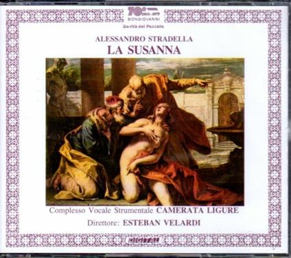 La Susanna - CD Audio di Alessandro Stradella