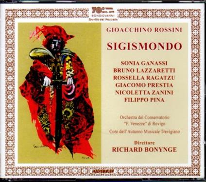 Sigismondo - CD Audio di Gioachino Rossini