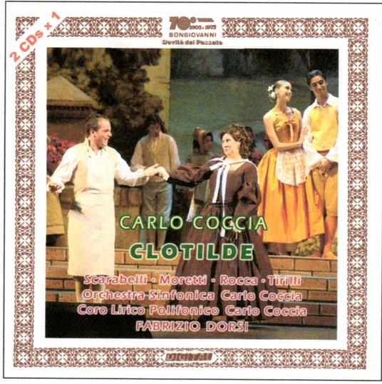 Clotilde - CD Audio di Carlo Coccia