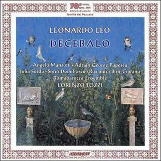 Decebalo - CD Audio di Leonardo Leo