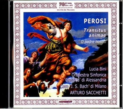 Transitus Animae - O Padre Nostro - CD Audio di Lorenzo Perosi