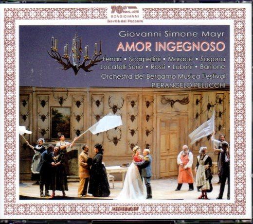 Amor ingegnoso - CD Audio di Johann Simon Mayr