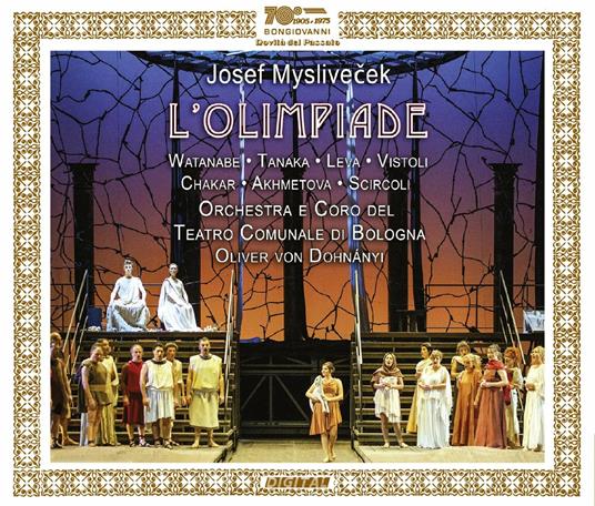 L'Olimpiade - CD Audio di Josef Myslivecek