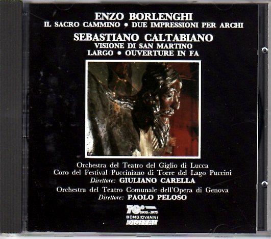 Il sacro cammino / Visione di S. Martino - CD Audio di Sebastiano Caltabiano,Enzo Borlenghi