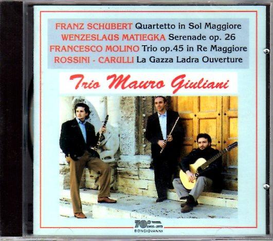Recital del Trio Mauro Giuliani - CD Audio di Trio Mauro Giuliani