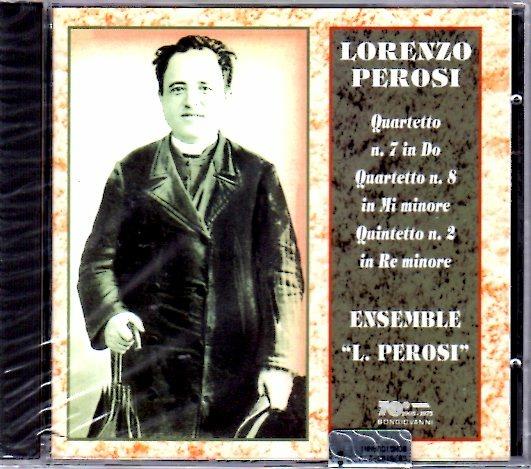 Quartetti n.7, n.8 - Quintetto n.2 - CD Audio di Lorenzo Perosi