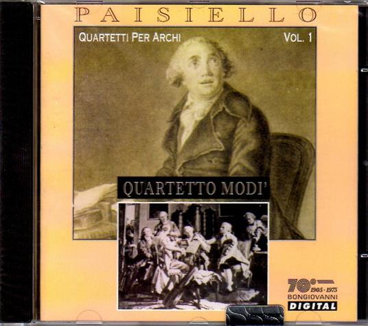 Quartetti per archi - CD Audio di Giovanni Paisiello