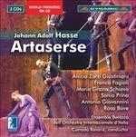 Artaserse - CD Audio di Johann Adolph Hasse