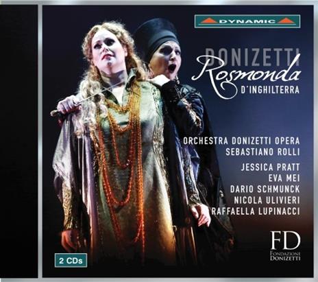 Rosmonda d'Inghilterra - CD Audio di Gaetano Donizetti,Sebastiano Rolli