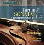 Sonate per violino e basso continuo - CD Audio di Giuseppe Tartini