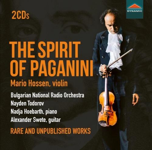 The Spirit of Paganini. Composizioni rare ed inedite - CD Audio di Niccolò Paganini,Mario Hossen