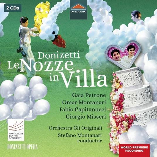 Le nozze in villa - CD Audio di Gaetano Donizetti,Stefano Montanari