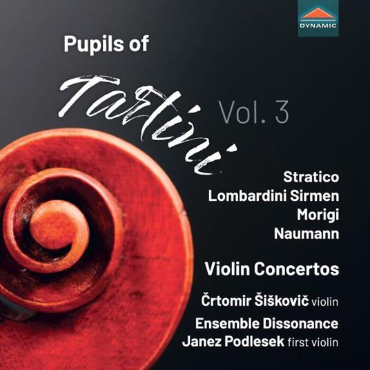 Pupils Of Tartini Vol.3 - Violin Concertos - CD Audio