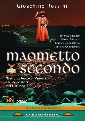 Gioacchino Rossini. Maometto Secondo (2 DVD) - DVD di Gioachino Rossini,Claudio Scimone,Lorenzo Regazzo,Carmen Giannattasio,Maxim Mironov