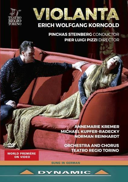 Violanta (DVD) - DVD di Erich Wolfgang Korngold,Pinchas Steinberg