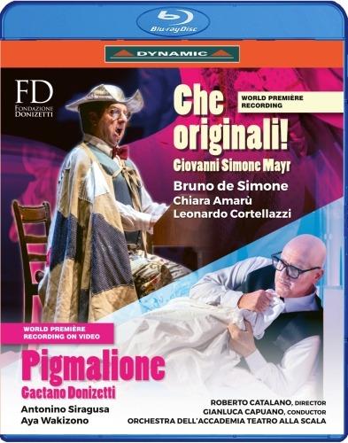 Che Originali! - Pigmalione (Blu-ray) - Blu-ray di Gaetano Donizetti,Johann Simon Mayr,Gianluca Capuano