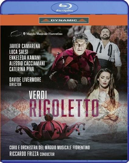Rigoletto (Blu-ray) - Blu-ray di Giuseppe Verdi,Riccardo Frizza,Orchestra del Konzerthaus di Berlino,Javier Camarena