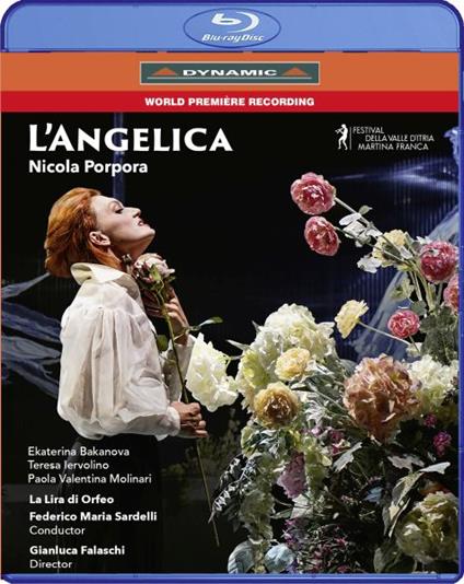 L'Angelica (Blu-ray) - Blu-ray di Nicola Antonio Porpora,Federico Maria Sardelli