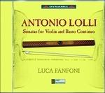 Sonate per violino e basso continuo - CD Audio di Antonio Lolli,Luca Fanfoni