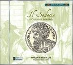 Il Sedecia - CD Audio di Giovanni Legrenzi,Riccardo Favero
