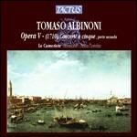 Concerti a cinque op.5 parte seconda - CD Audio di Tomaso Giovanni Albinoni