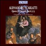 Concerti sacri, parte prima - CD Audio di Alessandro Scarlatti