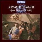 Concerti sacri parte seconda - CD Audio di Alessandro Scarlatti