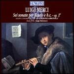 6 Sonate per flauto op.1 - CD Audio di Luigi Merci