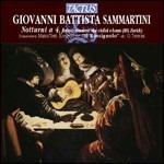 Notturni a quattro - CD Audio di Giovanni Battista Sammartini